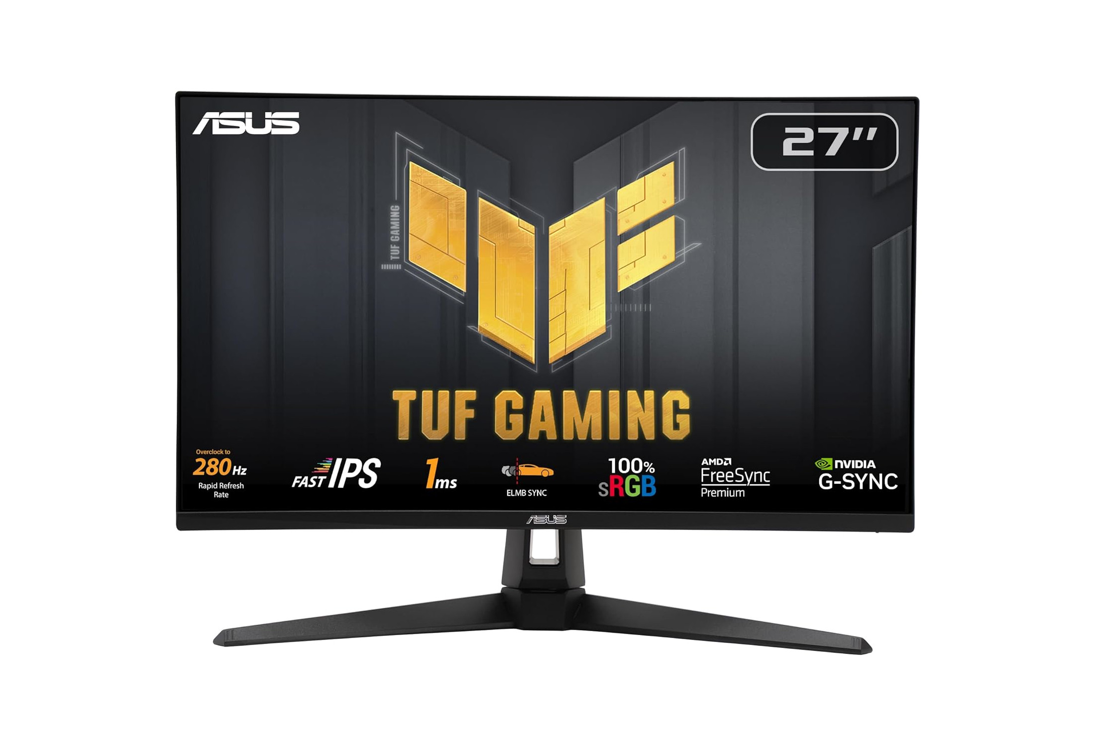 ASUS TUF Gaming VG279QM1A 27" 280Hz Fast IPS gaming monitor